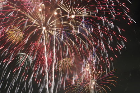fireworksの写真素材