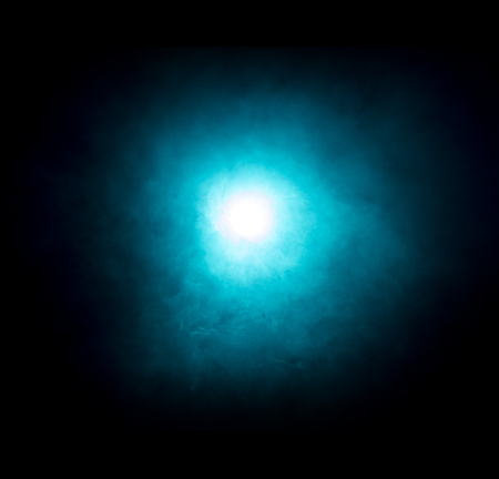 Sunlight concept on black background