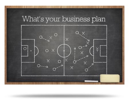 Whats your business plan textの写真素材