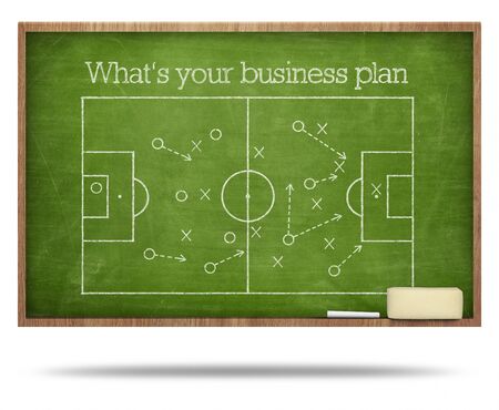 Whats your business plan textの写真素材