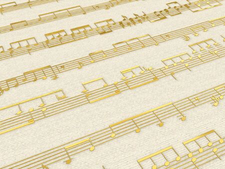 Golden score backgroundの写真素材