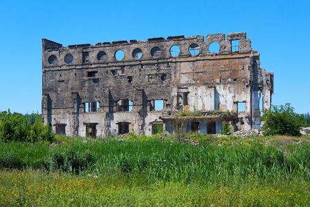 Ruined buildingの写真素材