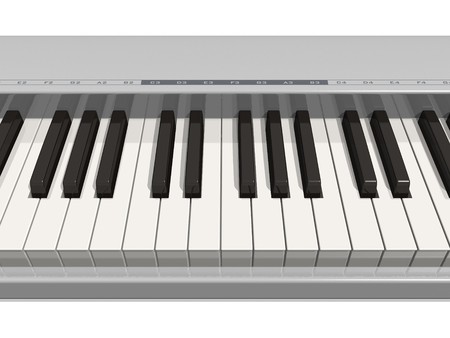 Synthesizer keyboardの写真素材