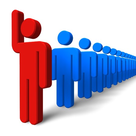 Success/leadership conceptの写真素材