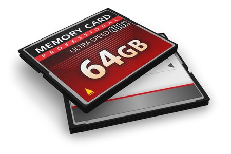 CompactFlash memory cards