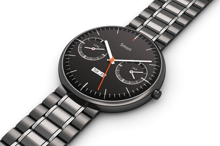Creative abstract business mobility and modern mobile wearable device technology conceptの写真素材