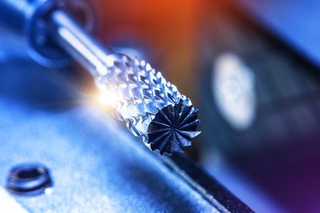Creative abstract heavy industry, metal processing and steel manufacturing industrial business...