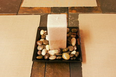 Decorative candleの写真素材