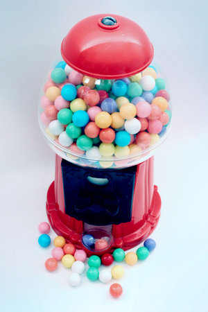 Bubble gum machineの写真素材