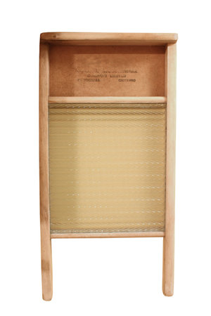 Old scrubbing boardの写真素材