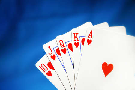 Poker Hands - A royal flush