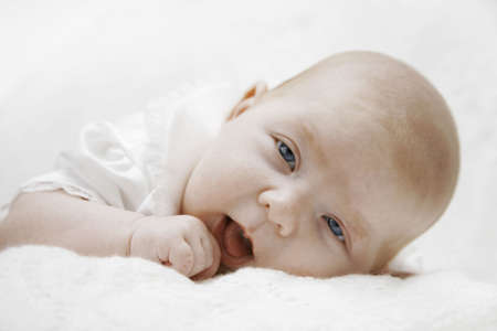 Newborn Baby Girlの写真素材
