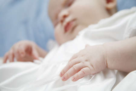 Baby girl sleeping