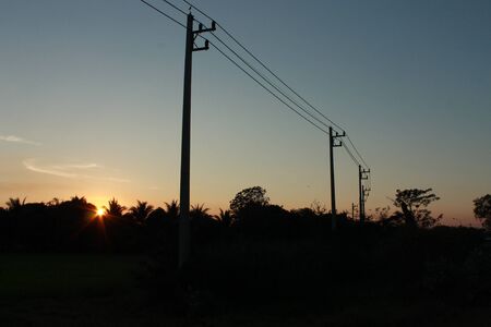sunset の写真素材