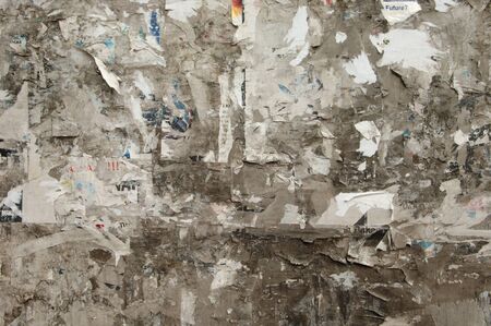 torn wallpapersの写真素材