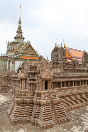 Wat Phra Kaew, The Royal Grand Palace - Bangkok, Thailand の写真素材