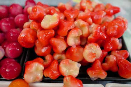 Luk choop thai desert on Thai market