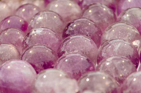 Lucky spheres made of quartz