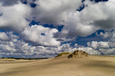 Slowinski National Park - sand dunesの写真素材