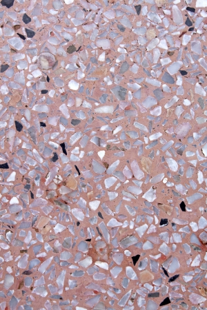 Terrazzo background image of terrazzo floor red.の写真素材
