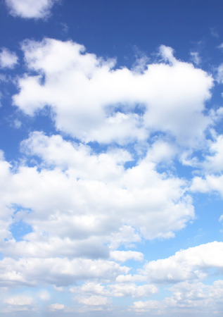 Clouds And Clear Blue Sky Weather Nature.の写真素材