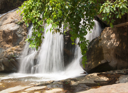 Thailand Chiang Mai Mae Sa Waterfalls natureの写真素材