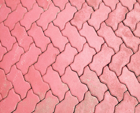 Blog cement walkway red textured pattern background.の写真素材