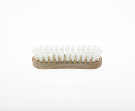 New Clothes brush isolated on white background.の写真素材