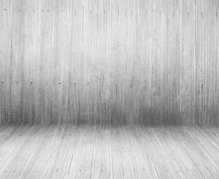 Old wooden wall background texture abstract white wooden floor.の写真素材