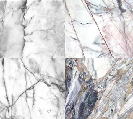 White marble texture background pattern with high resolution.の写真素材