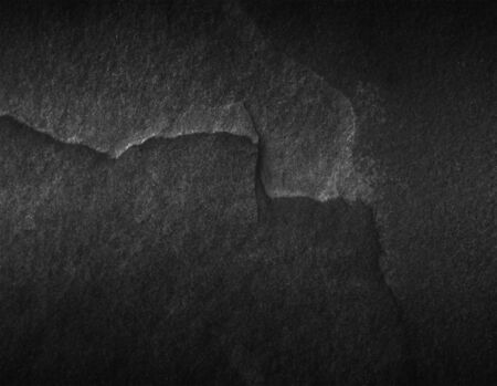 Dark grey black slate background or texture.の写真素材