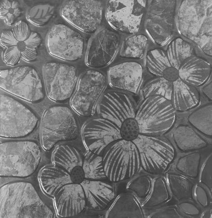 tiles abstract background ceramic surface object industry.の写真素材