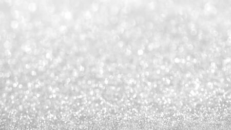 Abstract background bokeh White Background for New Year celebrations.の写真素材