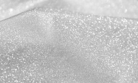 White bokeh background Abstract light reflecting circleの写真素材