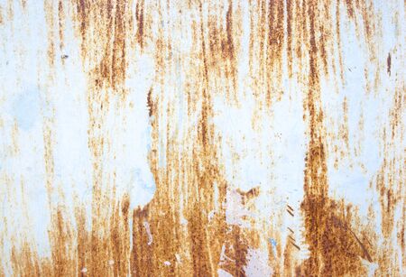 Metal Rust Background Old Blue Rusted steel plate