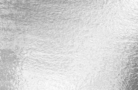 Shiny metal silver foil texture for backgroundの写真素材
