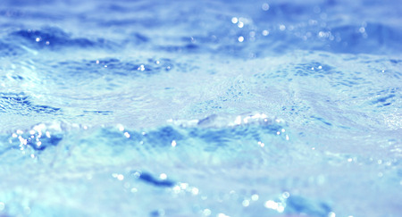 water in swimming pool rippled water detail background