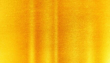 Gold metal brushed background or texture of brushed steel