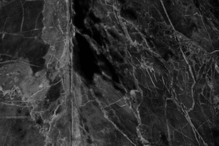 Black marble texture background pattern with high resolution.の写真素材