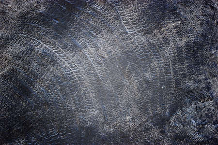 Black metallic background Blue Card Design Backgroundの写真素材