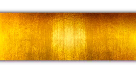 Gold metal brushed background or texture of brushed steel