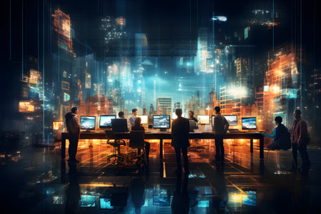 business online media technology investment meeting Generative AIの素材