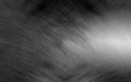 Stainless steel texture black silver textured pattern background.