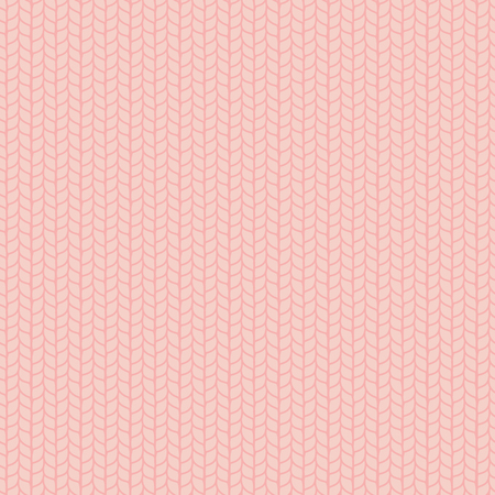 Hand drawn seamless vector pattern of a knitted stockinette stitch.のイラスト素材