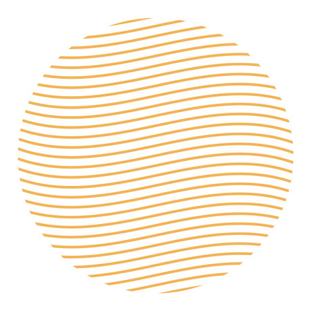 Abstract geometric sun, full moon line art illustration. Dragon Boat Festival, Mid Autumn Festival, traditional holiday clip art, card, banner, poster element. Asian style design, isolated vector.のイラスト素材