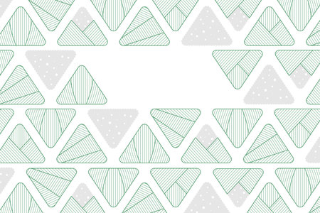 Zongzi dumplings background, Dragon Boat Festival frame with copy space, traditional food backdrop....
