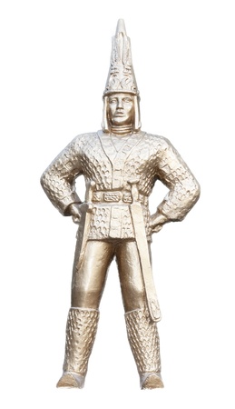 golden person. Kazakhstanの写真素材