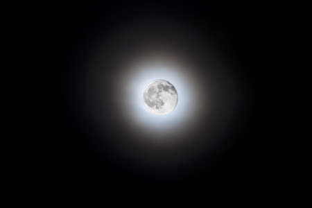 full moonの写真素材