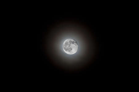 Full moon の写真素材