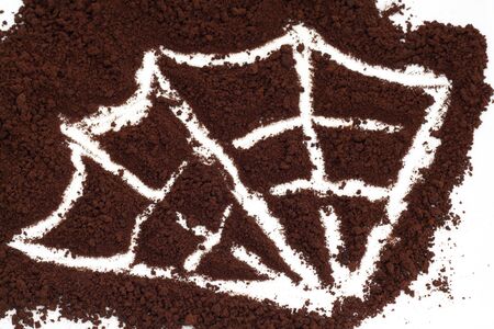 web design for instant coffeeの写真素材